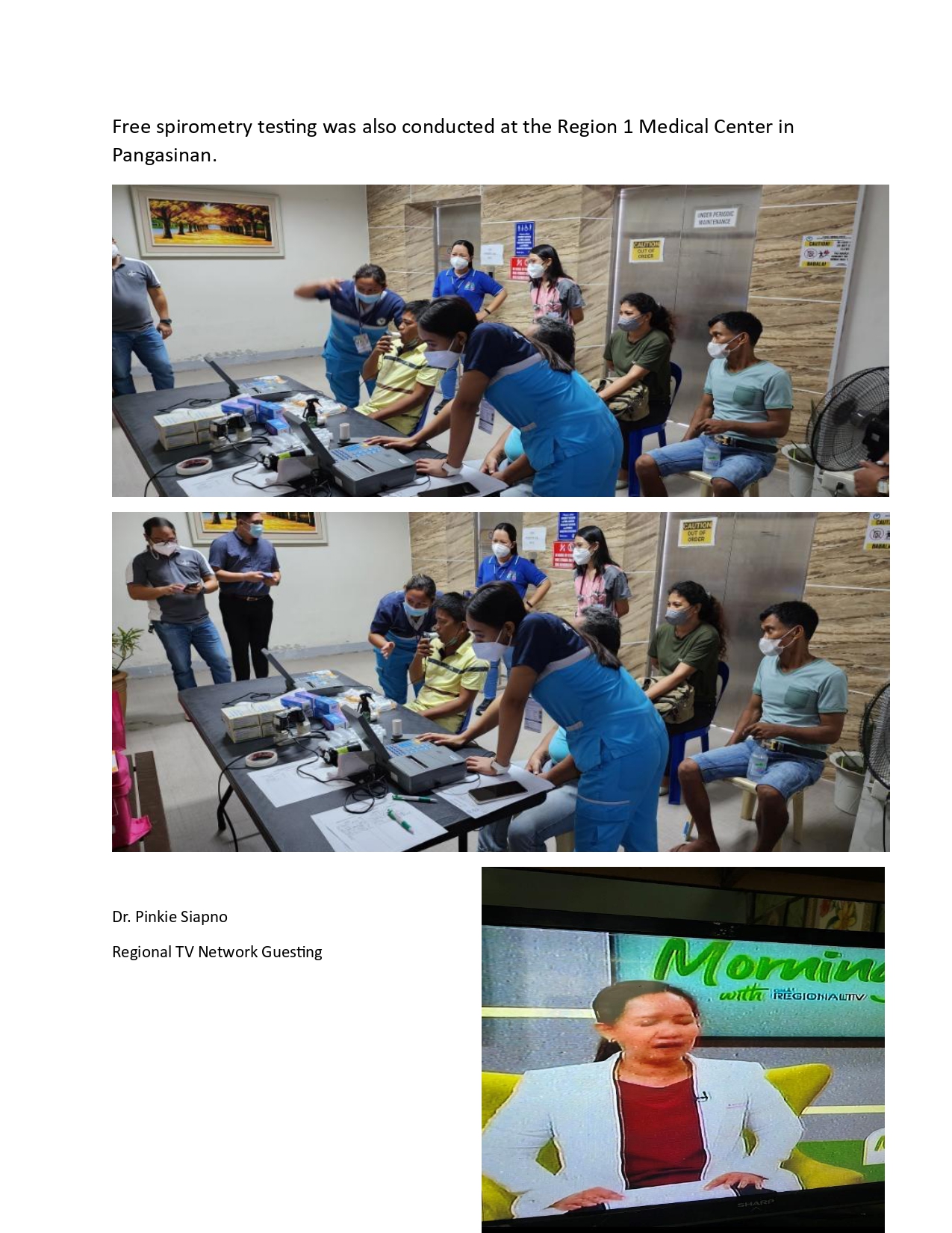 North West Luzon Chapter  of Philippine College of  Chest Physicians (PCCP)