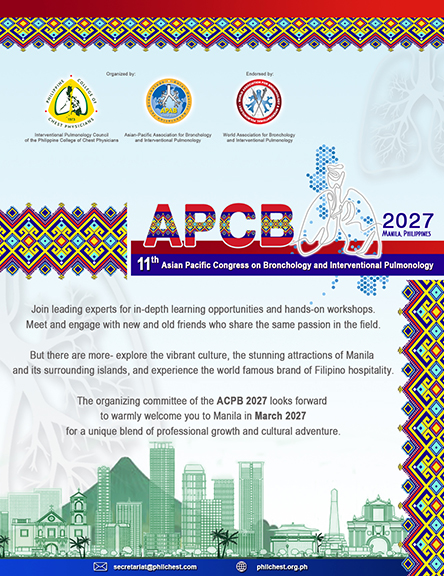 11th Asian Pacific Congress on Bronchology and Interventional Pulmonology