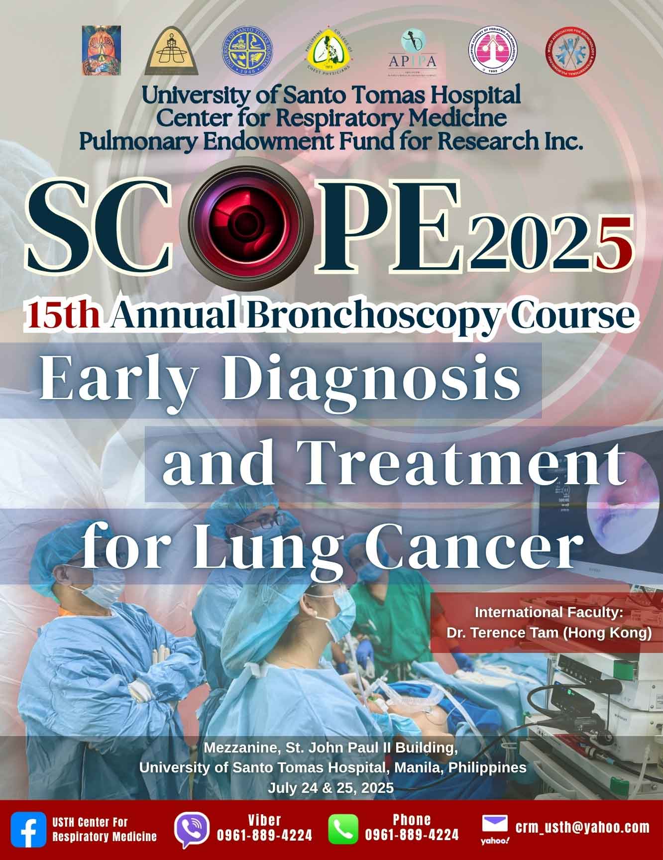 Scope 2025: 15th Bronchoscopy Course, July 24-25, 2025 