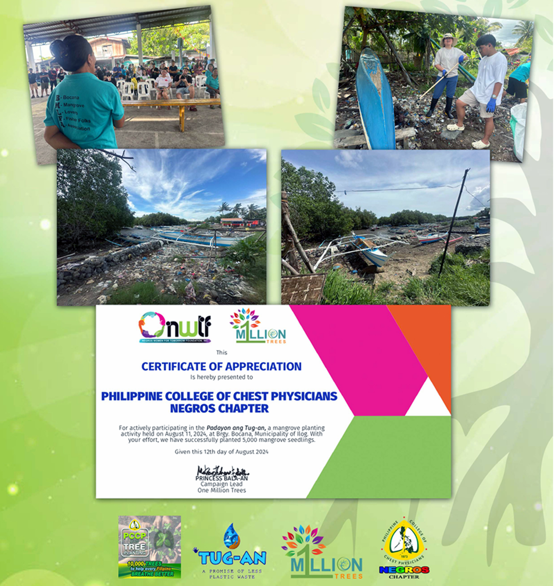 PCCP NEGROS AND 10,000 TREES