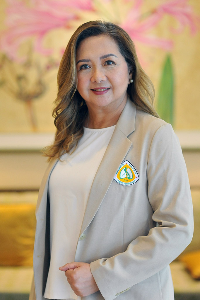 Eileen G. Aniceto, MD, FPCCP, PCCP President, 2023-2024
